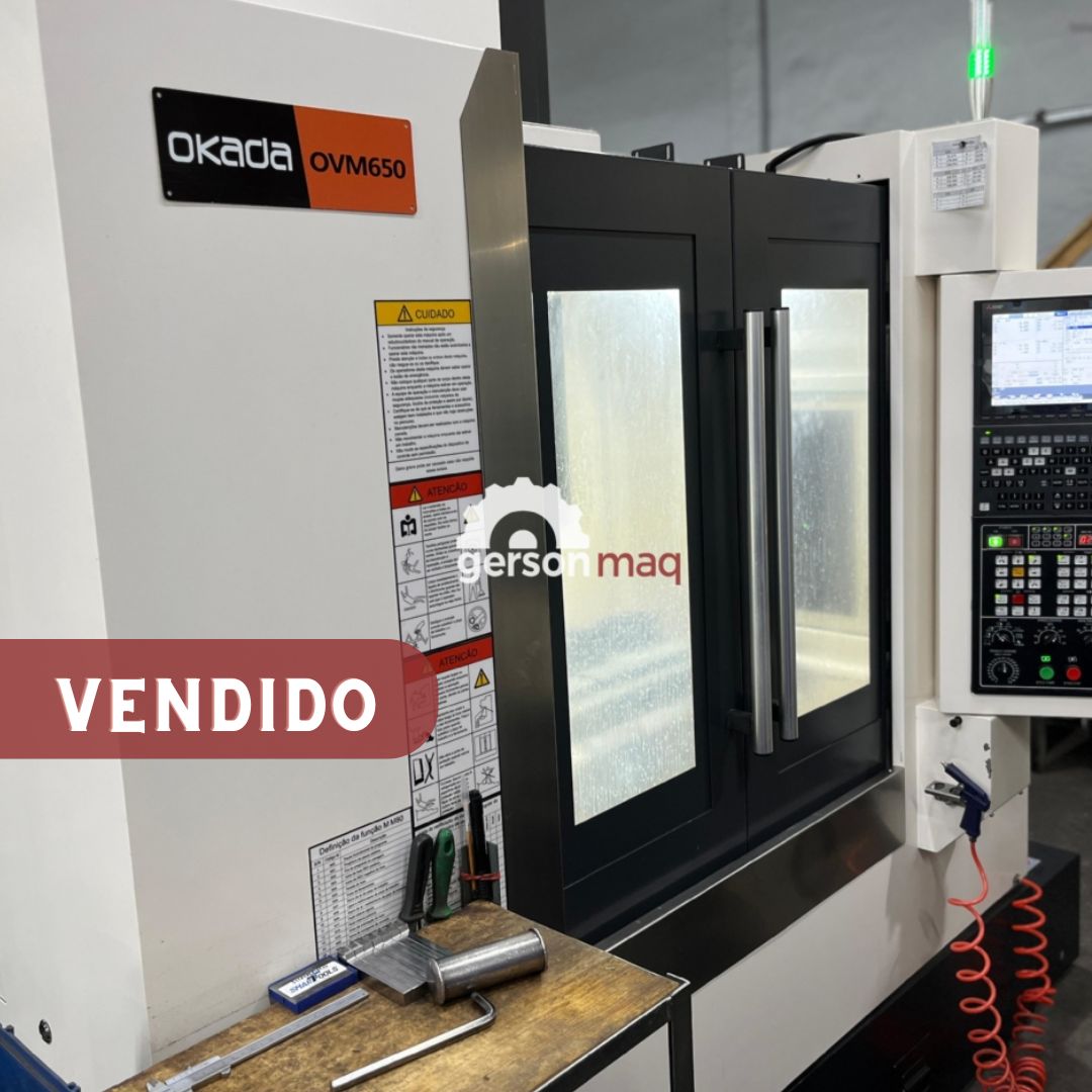 CENTRO DE USINAGEM OKADA OVM-650 ano 2021
